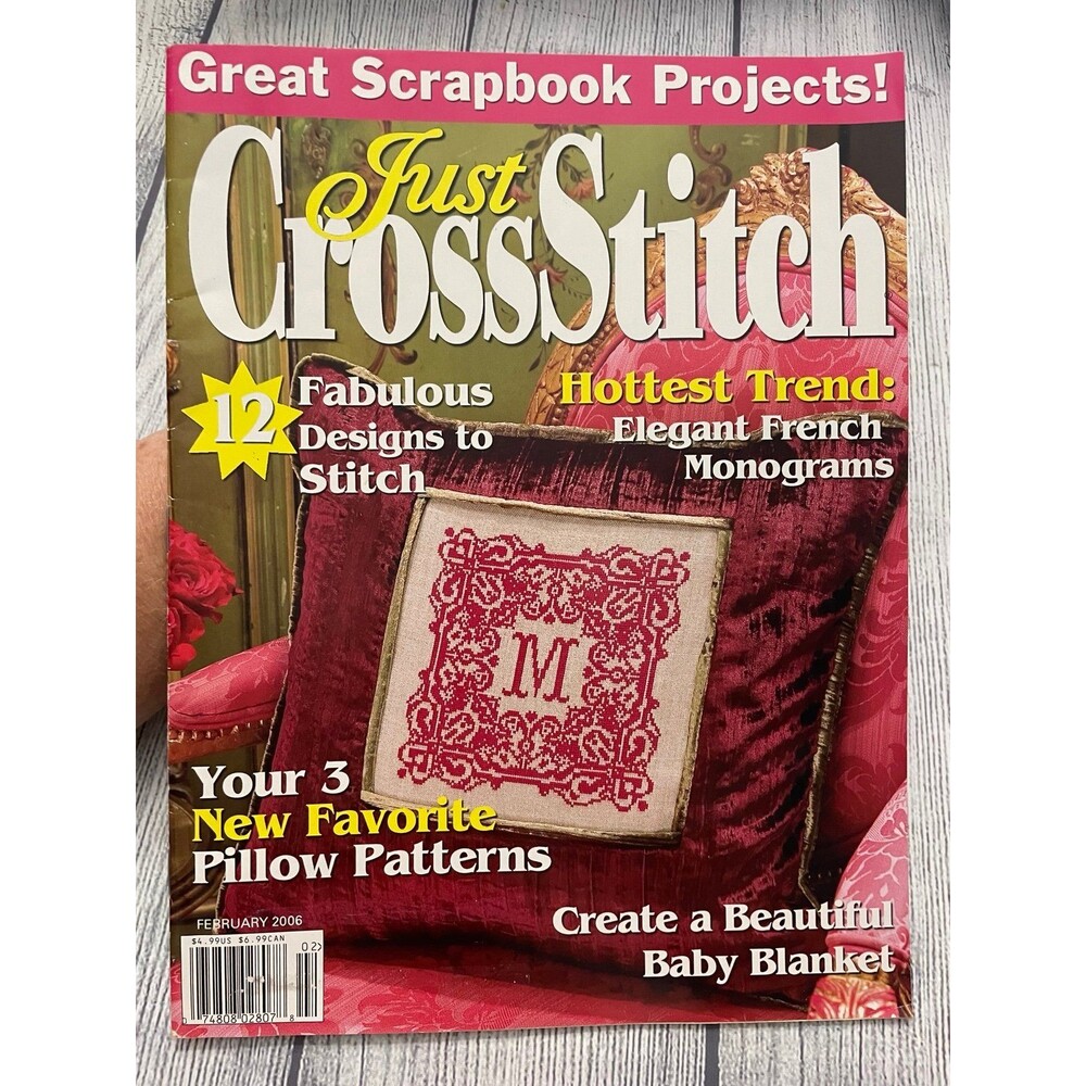 Just Cross Stitch Magazine, February 2006